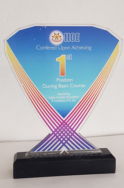 Trophy from IIOE